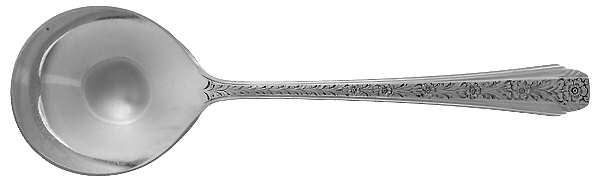 Evangeline (Silverplate, 1937) Round Bowl Soup Spoon (Cream Soup)