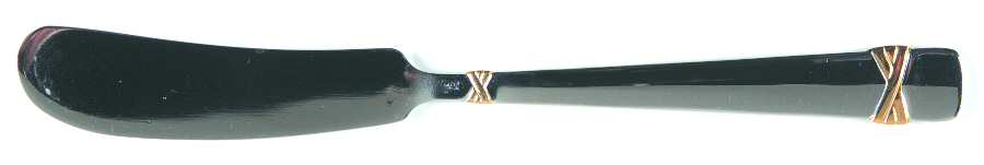 Fanfare Gold (Stainless) Flat Handle Master Butter Knife