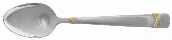 Fanfare Gold (Stainless) Place/Oval Soup Spoon