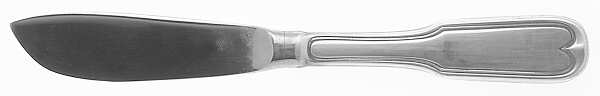 Fiddle (Silverplate, 1979) Hollow Handle Master Butter Knife