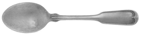 Fiddle (Silverplate, 1979) Place/Oval Soup Spoon