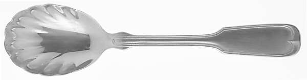 Fiddle (Silverplate, 1979) Sugar Shell Spoon