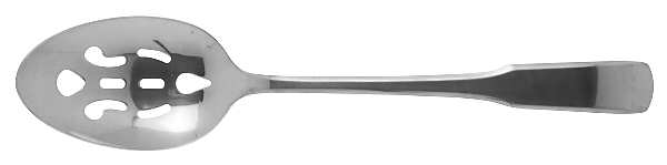 Fiddler (Stainless) Pierced Tablespoon (Serving Spoon)