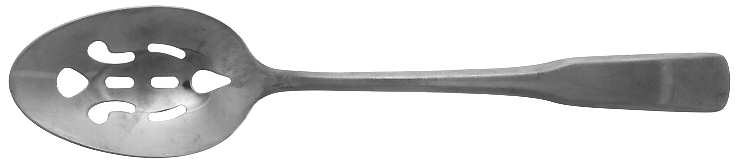 Fiddler (Stainless) Pierced Tablespoon (Serving Spoon)