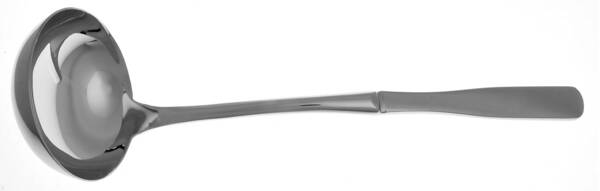 Fiddler II (Stainless) Soup Ladle with Stainless Bowl HC