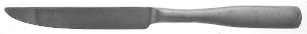 Fiddler II (Stainless) Individual Solid Handle Steak Knife