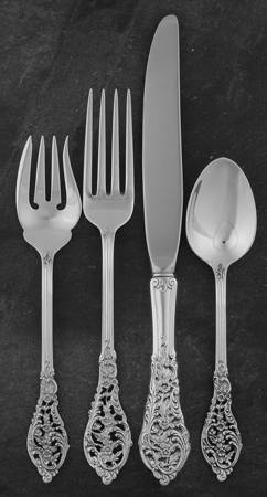 Florentine Lace (Sterling, 1951) 4 Piece Place Size Setting