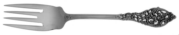 Florentine Lace (Sterling, 1951) Individual Solid Fish Fork