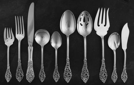Florentine Lace (Sterling, 1951) 45 Piece Dinner Size Starter Set