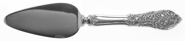 Florentine Lace (Sterling, 1951) Cheese Server with Stainless Blade
