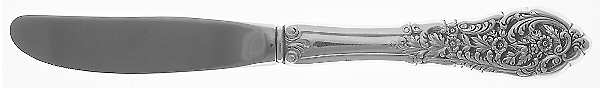Florentine Lace (Sterling, 1951) Modern Hollow Butter Spreader (Stainless)