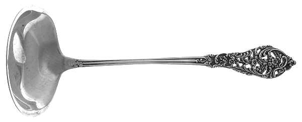 Florentine Lace (Sterling, 1951) Solid Piece Cream Ladle