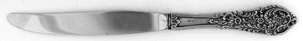 Florentine Lace (Sterling, 1951) Monogram Modern Hollow Knife