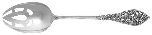 Florentine Lace (Sterling, 1951) Pierced Tablespoon (Serving Spoon)