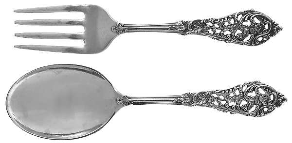 Florentine Lace (Sterling, 1951) 2 Pc Baby Set (BF, BS)