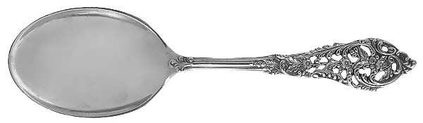 Florentine Lace (Sterling, 1951) Straight Handle Baby Spoon