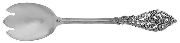 Florentine Lace (Sterling, 1951) Monogram Ice Cream Fork