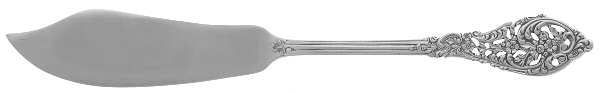 Florentine Lace (Sterling, 1951) Flat Handle Master Butter Knife