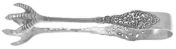 Florentine Lace (Sterling, 1951) Sugar Tongs