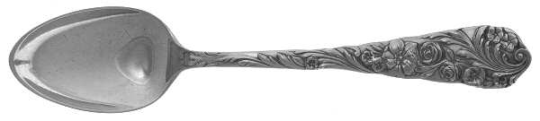 Flora (Sterling, 1890) Monogram Teaspoon