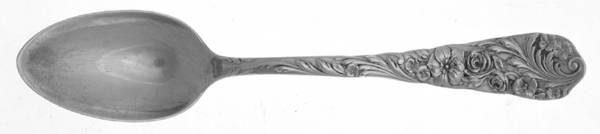Flora (Sterling, 1890) Monogram Teaspoon