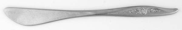 Florentine Rose (Stainless) Flat Handle Butter Spreader