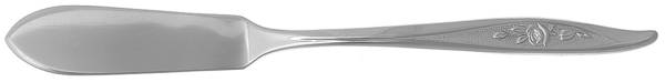 Florentine Rose (Stainless) Flat Handle Master Butter Knife