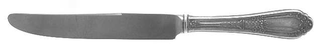 Fluerette (Silverplate, 1930) New French Hollow Knife