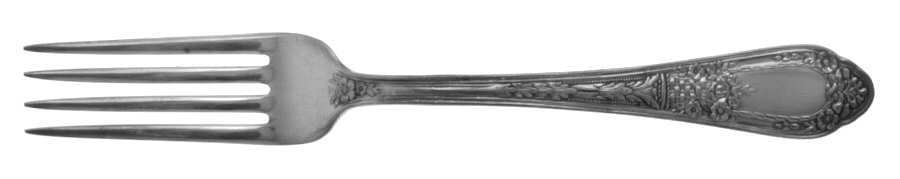 Fluerette (Silverplate, 1930) Fork