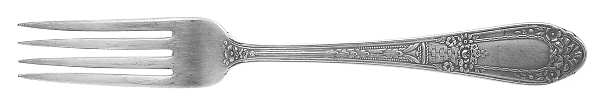 Fluerette (Silverplate, 1930) Fork