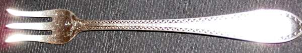 Four Georges-Engraved (Sterling, 1920) Cocktail/Seafood Fork