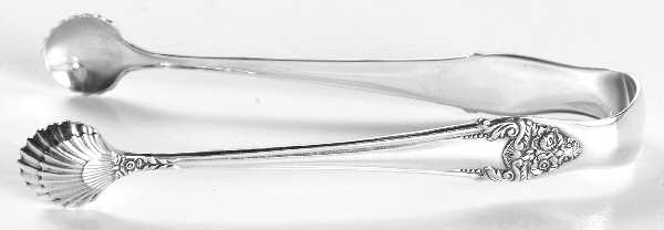 Fragrance (Sterling, 1941, No Monograms) Sugar Tongs