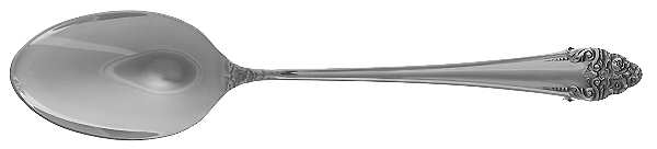 Fragrance (Sterling, 1941, No Monograms) Dessert/Oval Soup Spoon