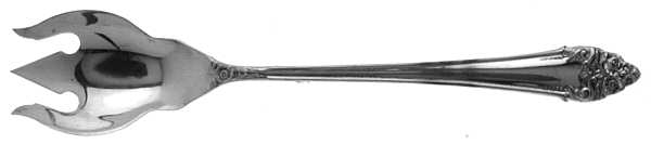Fragrance (Sterling, 1941, No Monograms) Ice Cream Fork HC