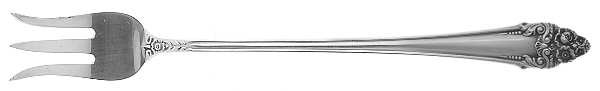 Fragrance (Sterling, 1941, No Monograms) Cocktail/Seafood Fork