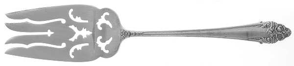 Fragrance (Sterling, 1941, No Monograms) Small Solid Cold Meat Serving Fork
