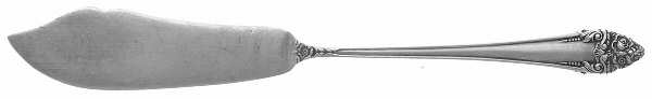 Fragrance (Sterling, 1941, No Monograms) Flat Handle Master Butter Knife