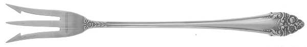 Fragrance (Sterling, 1941, No Monograms) Short Handle Pickle/Olive Fork