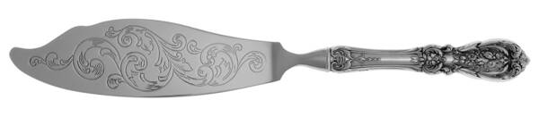Francis I (Sterling, Eagle-R-Lion, 1907) Fish Serving Knife with Stainless Blade HC