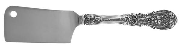 Francis I (Sterling, Eagle-R-Lion, 1907) Cheese Cleaver with Stainless Blade HC