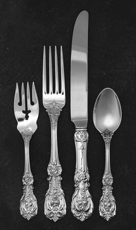 Francis I (Sterling, Eagle-R-Lion, 1907) 4 Piece Dinner Size Setting