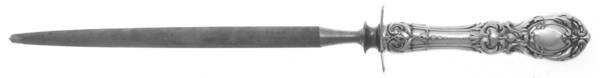 Francis I (Sterling, Eagle-R-Lion, 1907) Small Knife Sharpener W/Sterling Guard