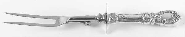 Francis I (Sterling, Eagle-R-Lion, 1907) Stainless-Prong Game Carving Fork