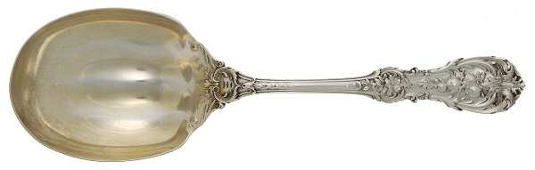 Francis I (Sterling, Eagle-R-Lion, 1907) Solid Salad Serving Spoon