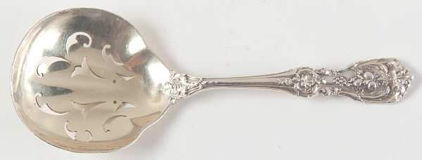 Francis I (Sterling, Eagle-R-Lion, 1907) Pierced Almond Spoon