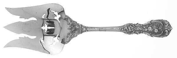 Francis I (Sterling, Eagle-R-Lion, 1907) Solid Salad Serving Fork