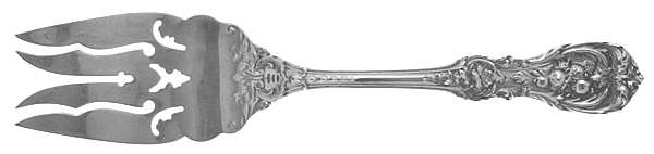 Francis I (Sterling, Eagle-R-Lion, 1907) Cold Meat Serving Fork Large Pierce