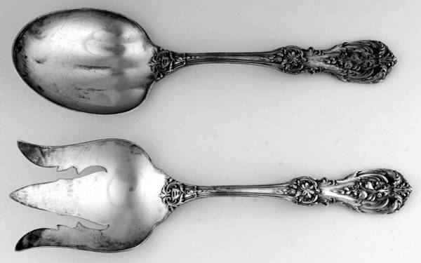 Francis I (Sterling, Eagle-R-Lion, 1907) Medium 2-Piece Salad Set, Solid Pieces