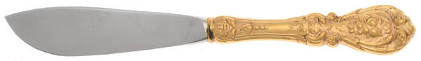 Francis I-Gold Vermeil (Sterling) Hollow Handle Master Butter Knife