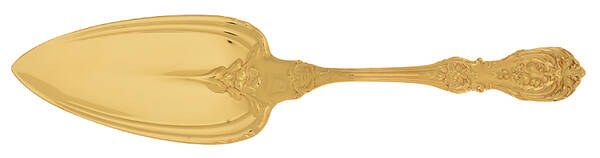 Francis I-Gold Vermeil (Sterling) Solid Piece Anniversary Cake Server